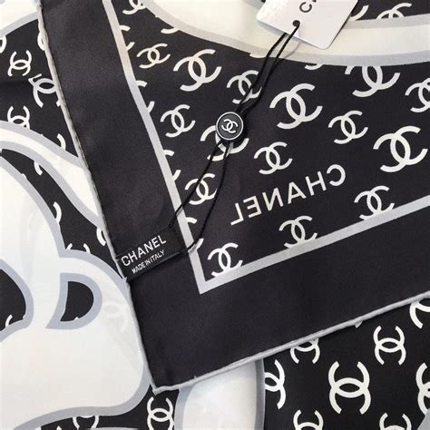 scarves chanel|authentic chanel scarf.